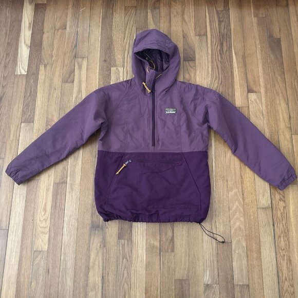 L.L. Bean Other - LL Bean Men's Hooded Nylon Anorak Jacket Camping Hiking Size XS
